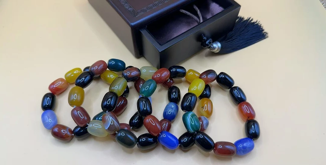 【一诺珠宝】多宝桶珠原石精雕转运珠