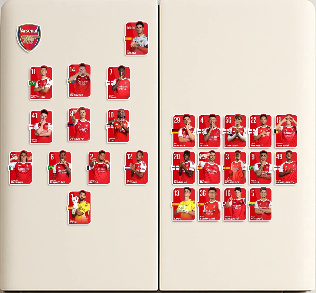 阿森纳俱乐部冰箱贴