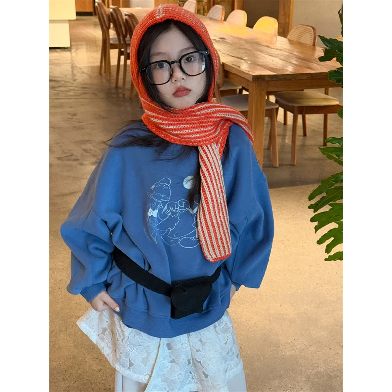 LJ·25冬~米奇加绒卫衣72372（童装汉服）
