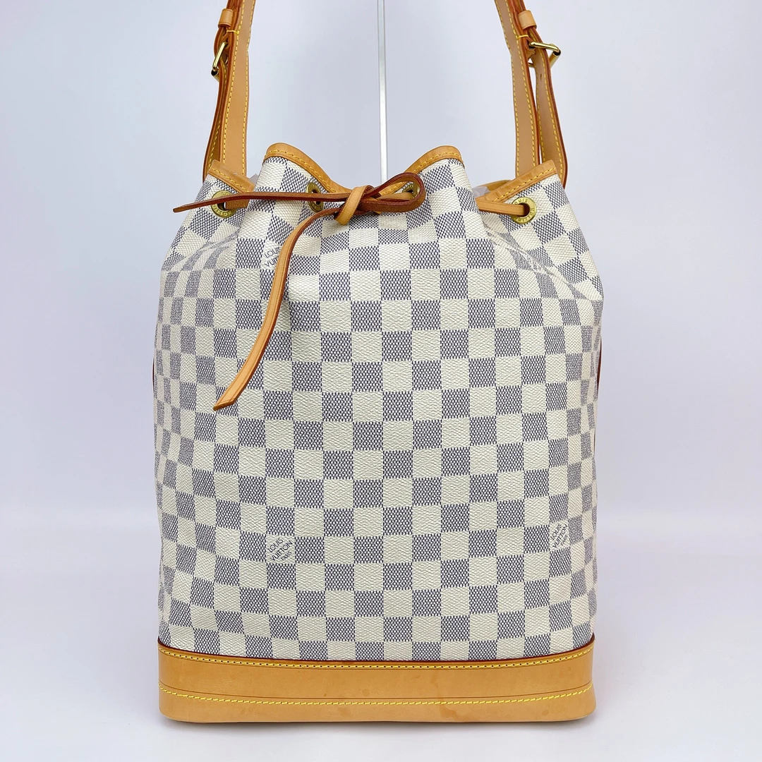 95新 LouisVuitton/路易威登 LV 白色单肩包内标AR0058底27 M811