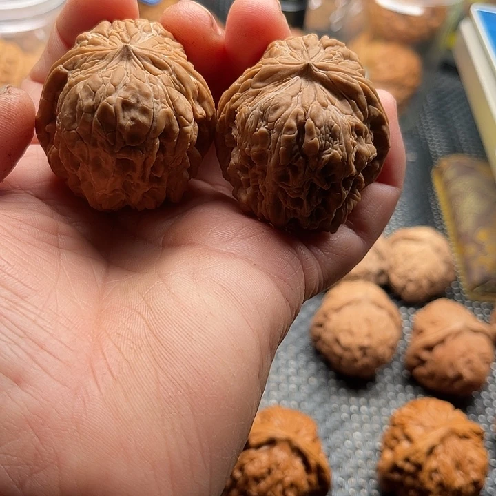 海***林把件桃核全品门墩边40