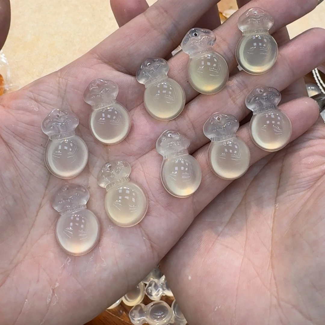 玛瑙/玉髓未镶嵌颈饰拍一发1️⃣