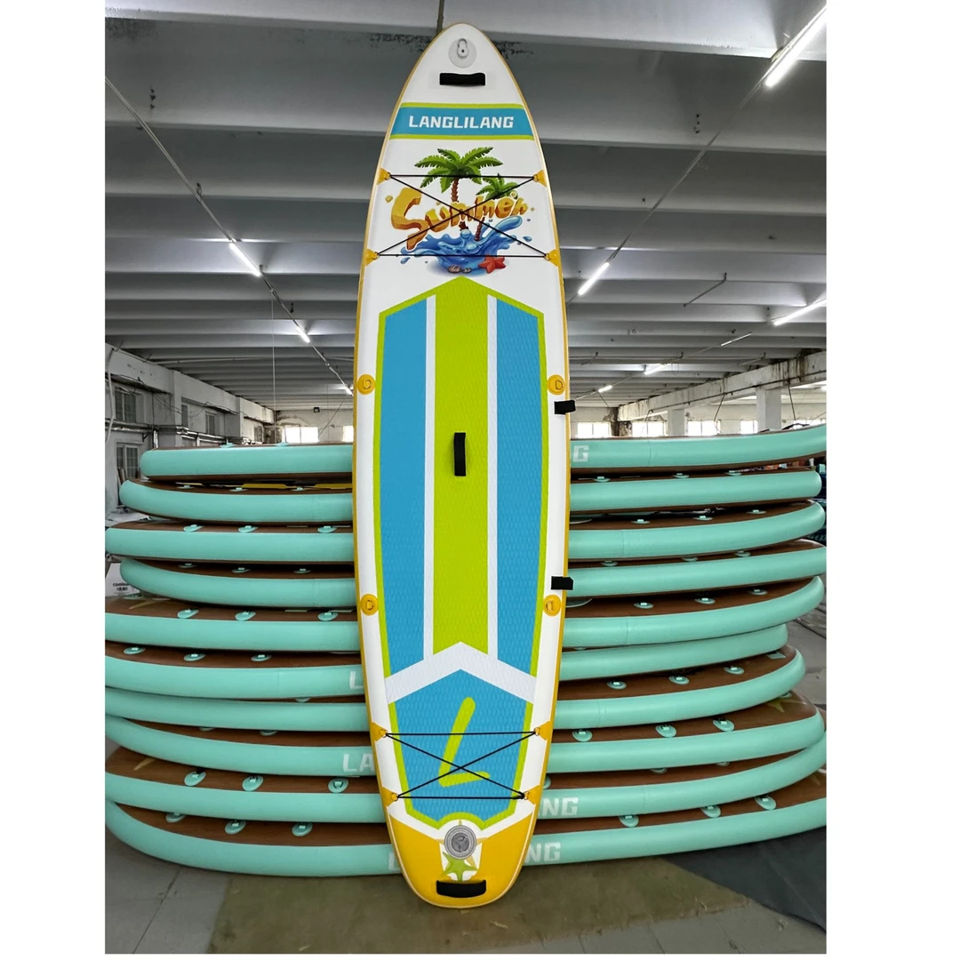 【新品上新】浪里狼全能浆板钓鱼板全套配件冲浪板浆板防滑源头工厂