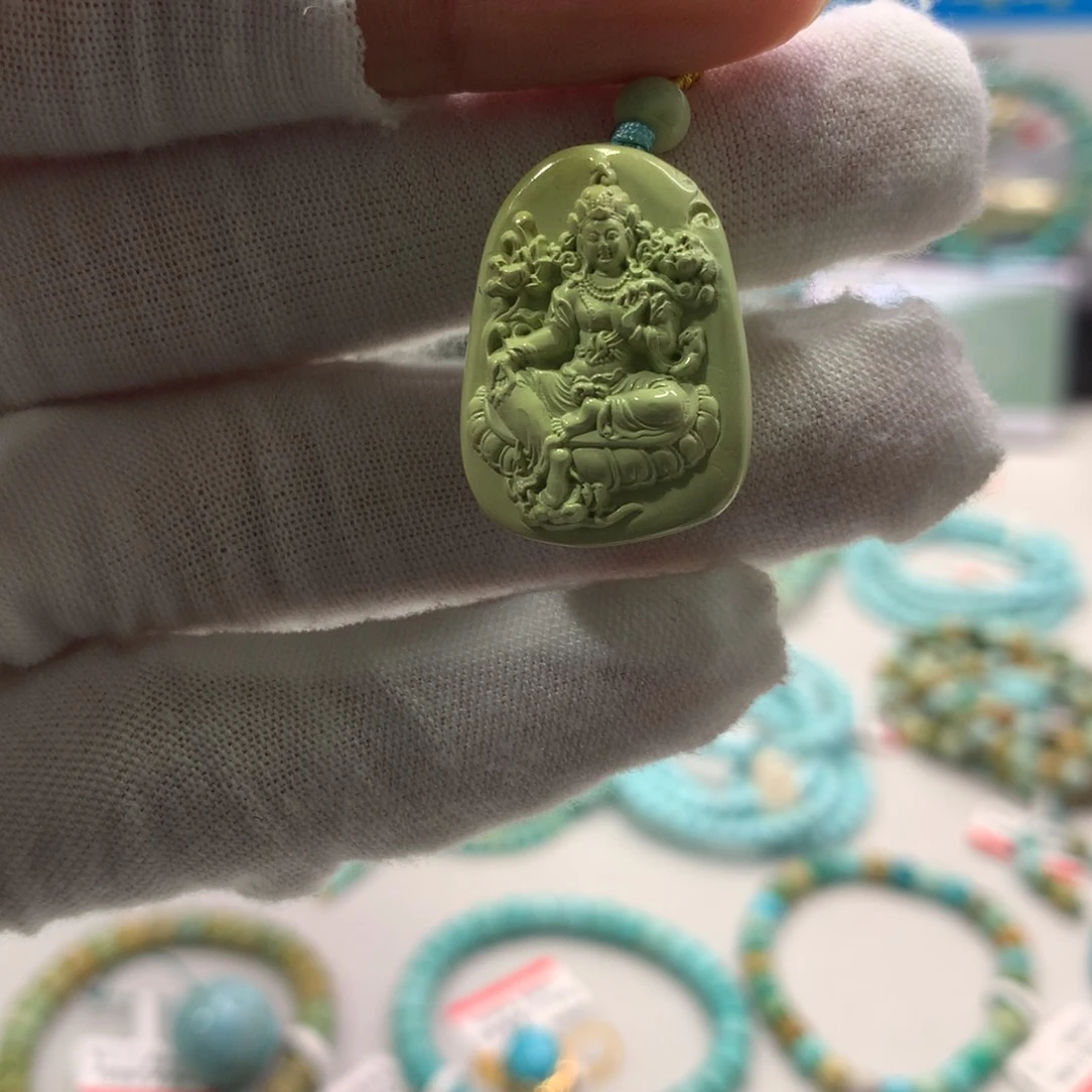 绿松石未镶嵌配饰