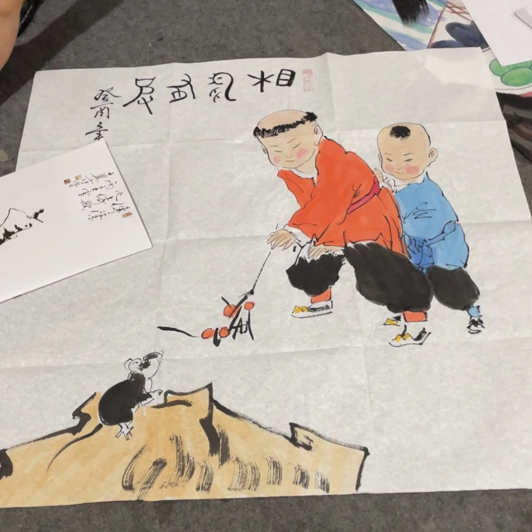 年画画作品欣赏作品欣赏