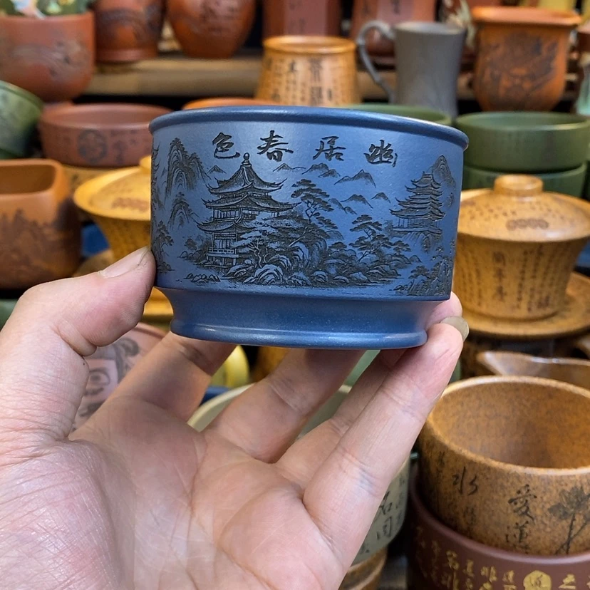 【闪购商品】紫砂杯子宜兴全手工紫砂杯