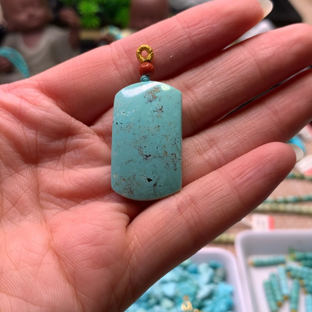 绿松石未镶嵌配饰