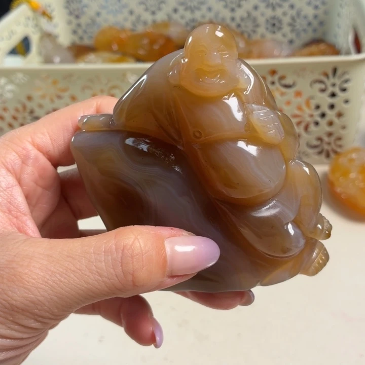 玛瑙/玉髓未镶嵌吊坠(不含链)