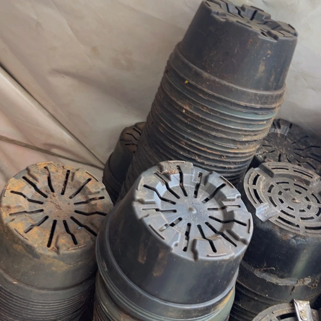 旧口径17黑圆盆20个