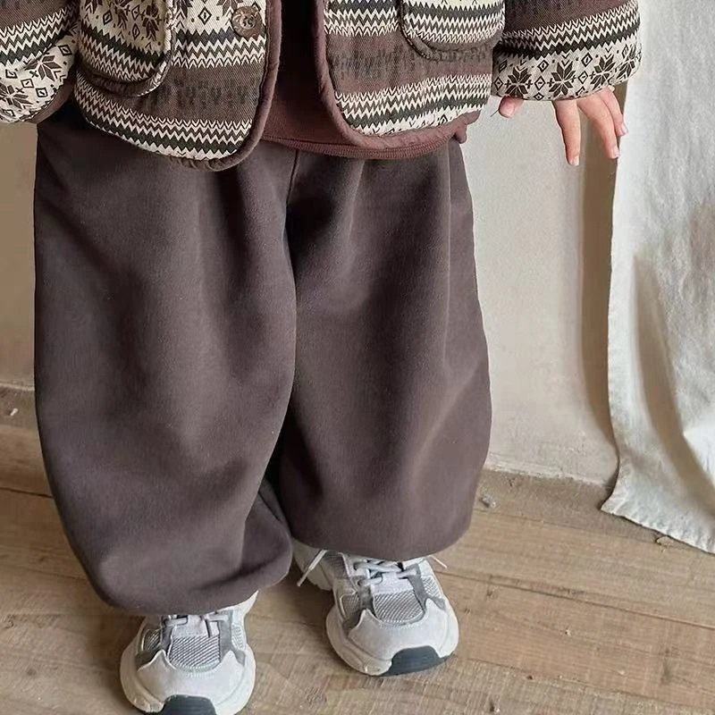 L294默认微瑕韩版加糕糕绒卫裤