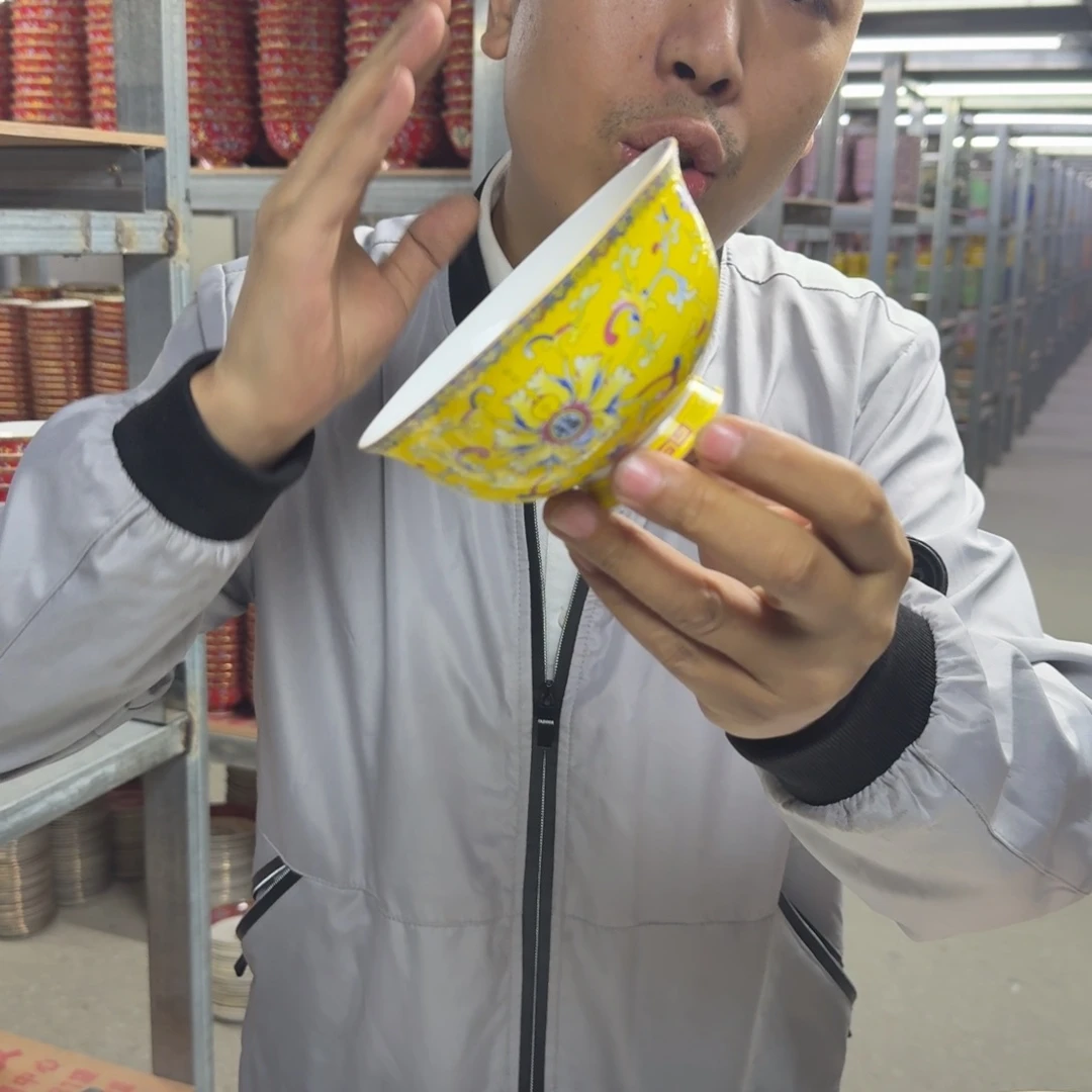 景德镇珐琅彩餐具