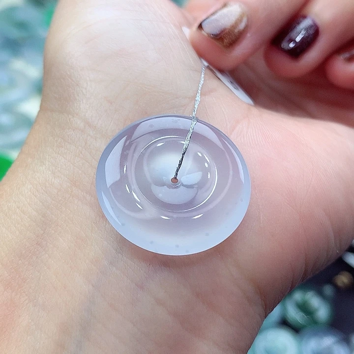 颈饰未镶嵌翡翠编号81-尺寸23/5