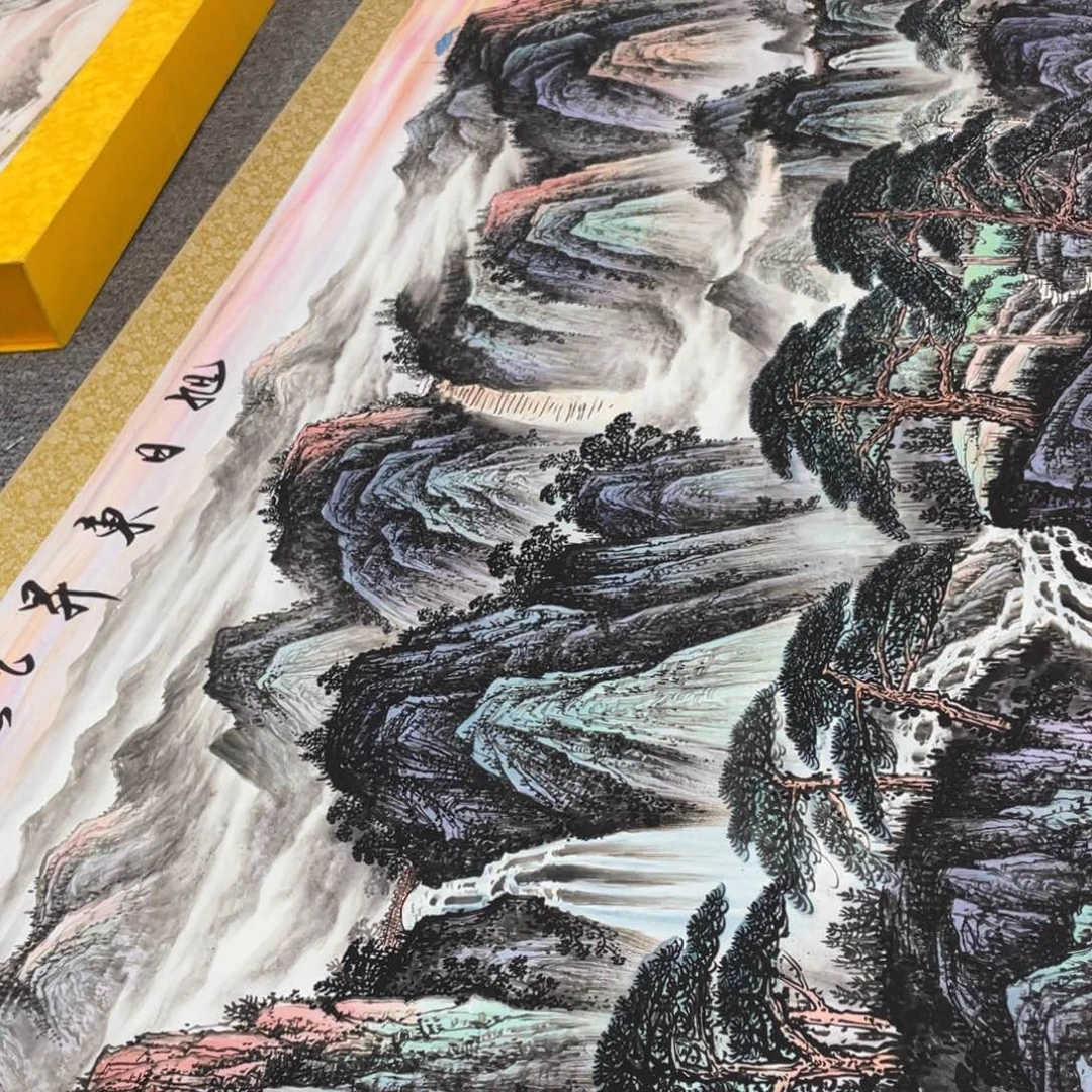 国画老师手笔手绘作品图N