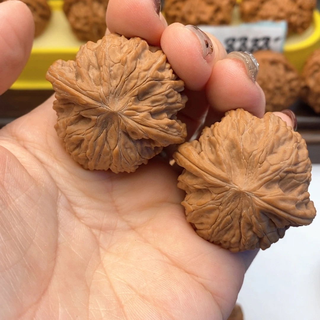 文玩核桃把件514号磨盘