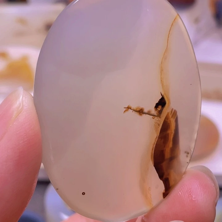 玛瑙/玉髓未镶嵌吊坠(不含链)