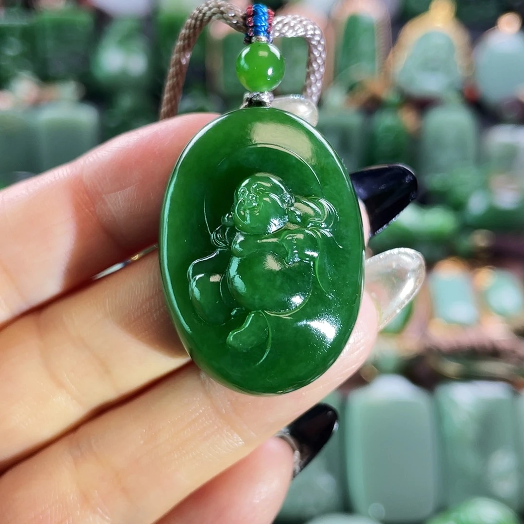 和田玉挂件未镶嵌