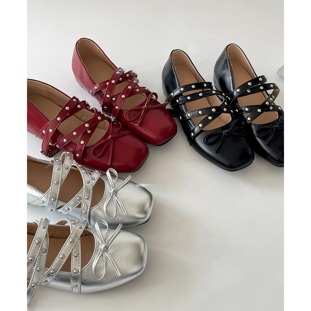 银色法式复古浅口内增高单鞋女2025新款夏季配裙子方头玛丽珍鞋子