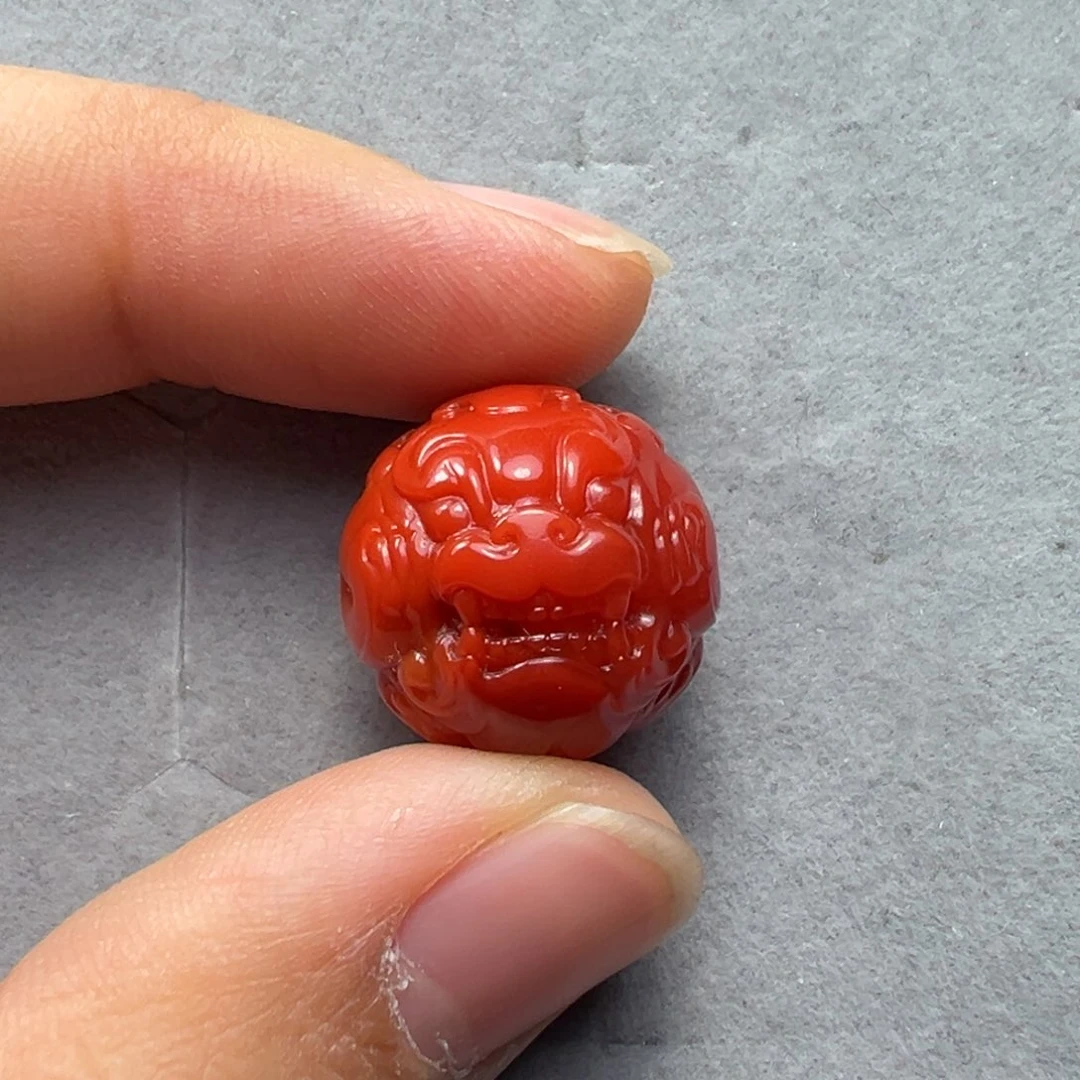 南红玛瑙珠子未镶嵌