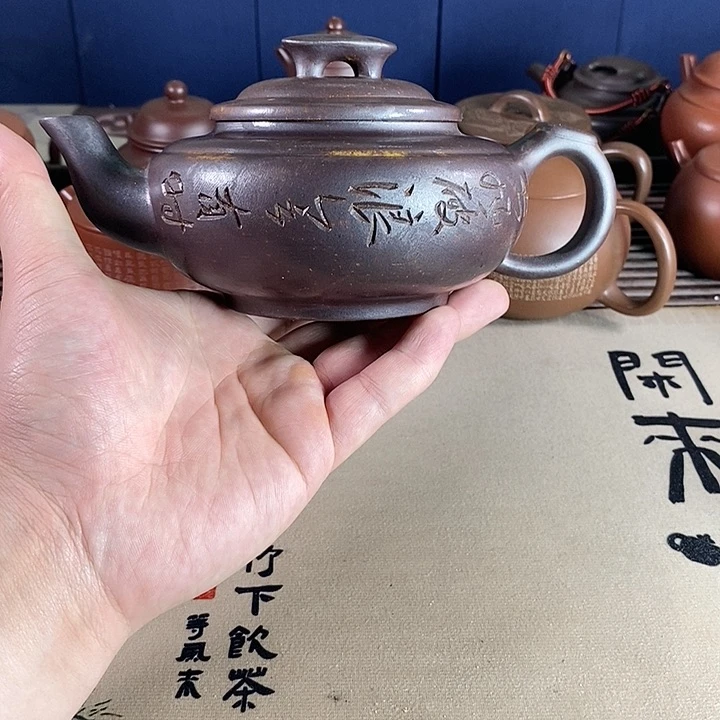 茶壶紫砂紫砂壶微瑕