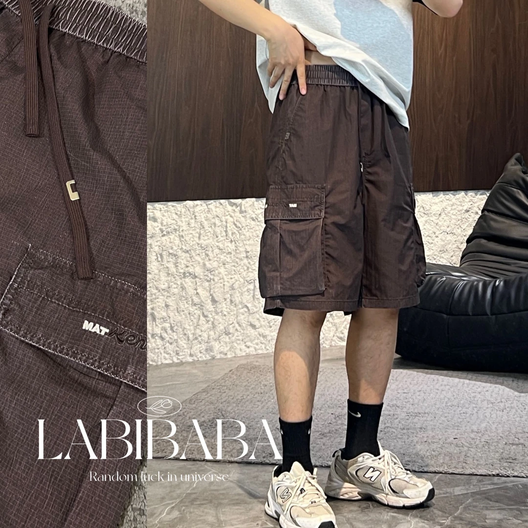 GL98-188夏季水洗韩版休闲短裤户外帅气五分裤时尚百搭宽松情侣