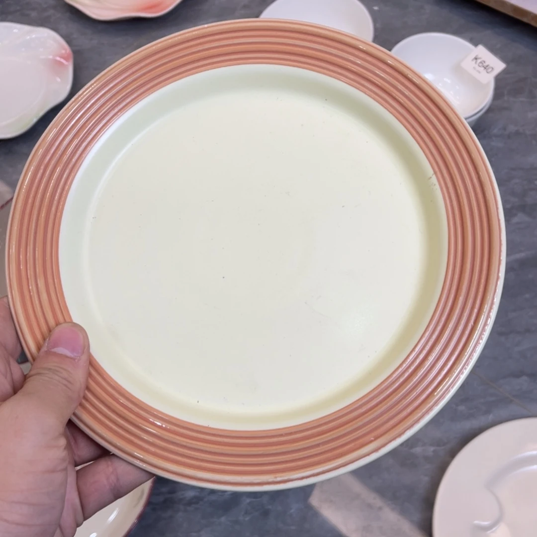 陶瓷微瑕餐具介意勿拍，满18飞