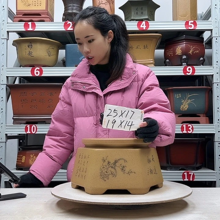 紫砂花盆紫砂花盆