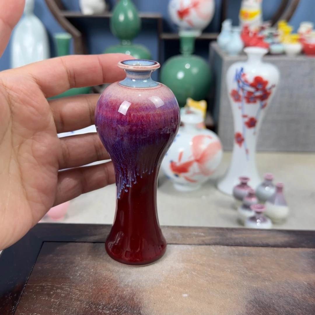 陶瓷手工小花器摆件