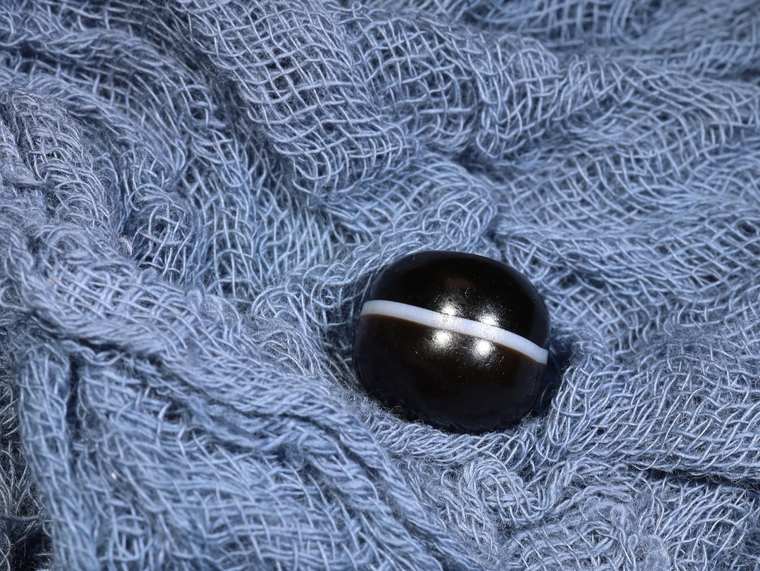 正一线千岁药师珠子，尺寸13×11.4mm
