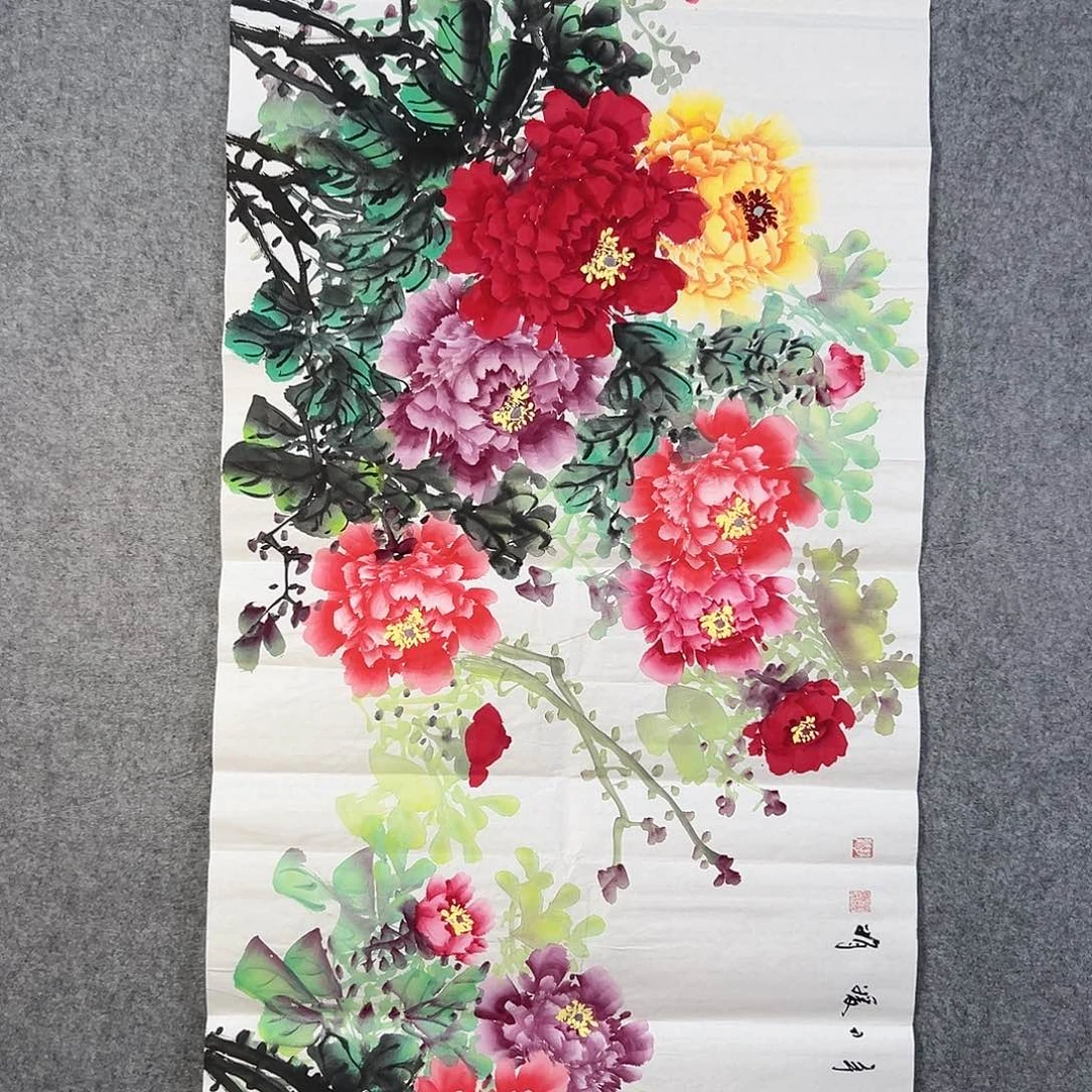 国画655 牡丹等植物资源优势显著突出