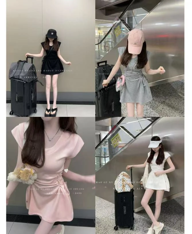 浩哥女装铭顺●腰精玩家C5LYQ1434A连衣裙预（有口袋）设计感小众款