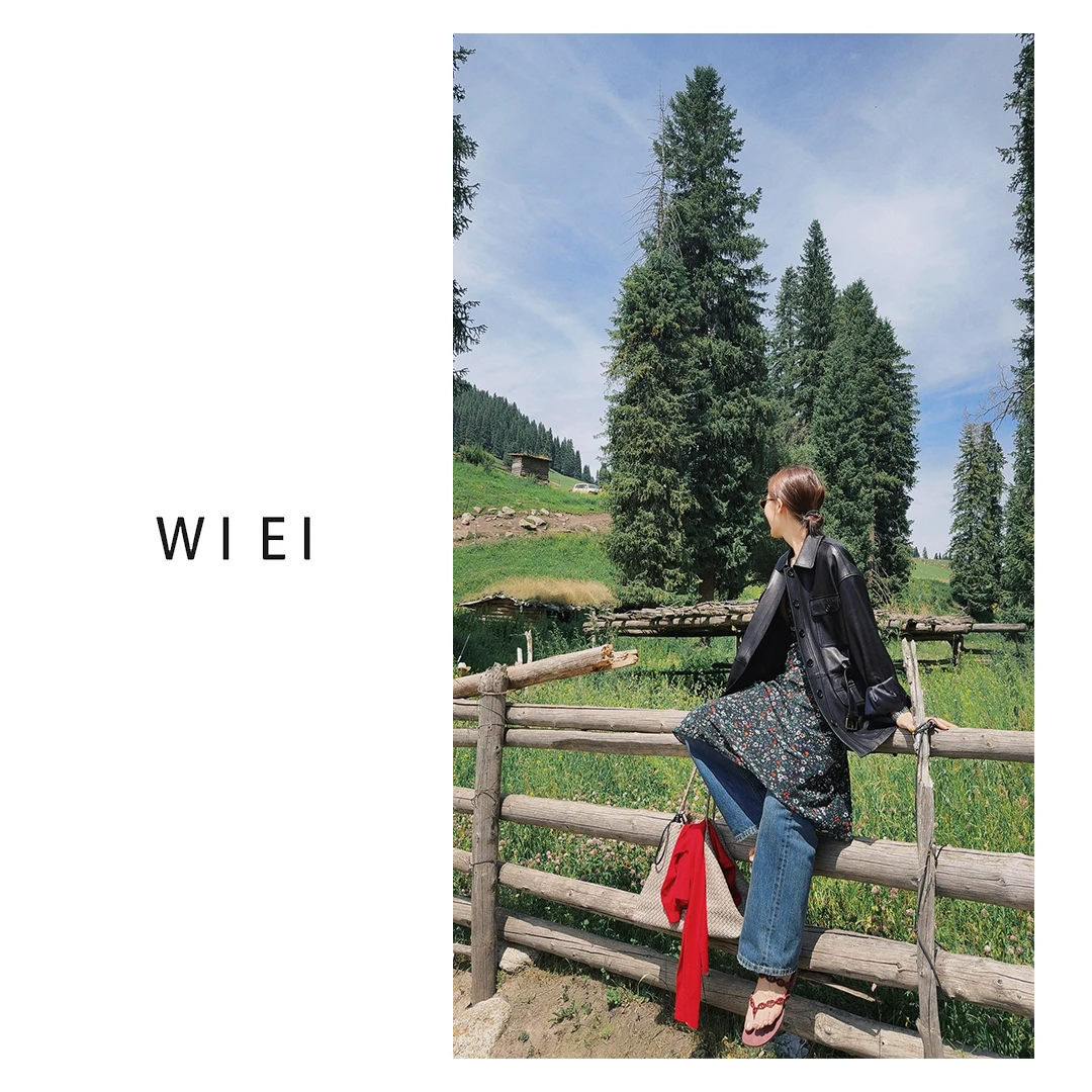 《WI EI》人生皮衣*髙奢羊皮 腔调纹理 腰带皮衣外套 W25206501