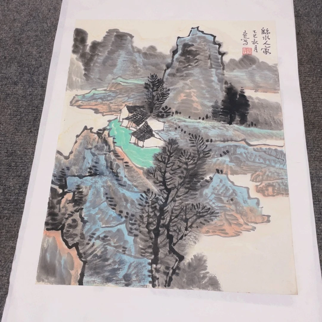 国画1.4平尺纯手绘国画作品