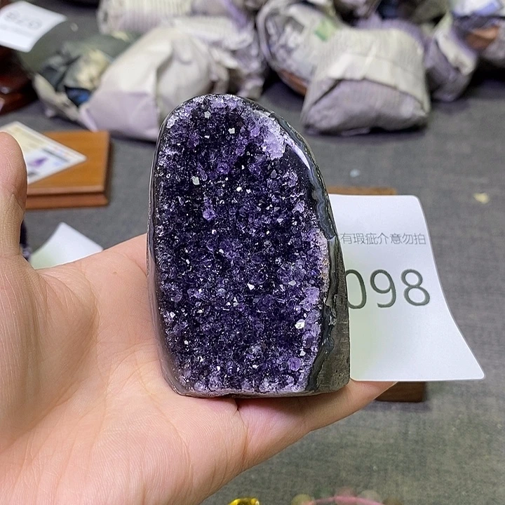 未镶嵌珠宝半成品紫晶
