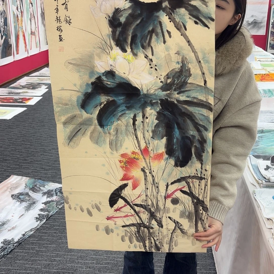 国画国画作品纯手绘