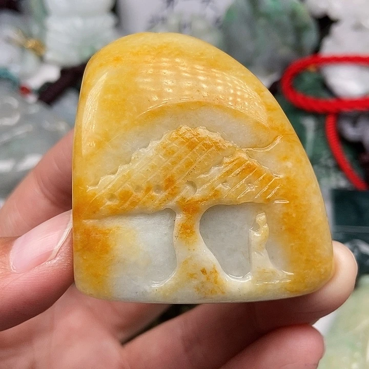 未镶嵌挂件翡翠翡翠