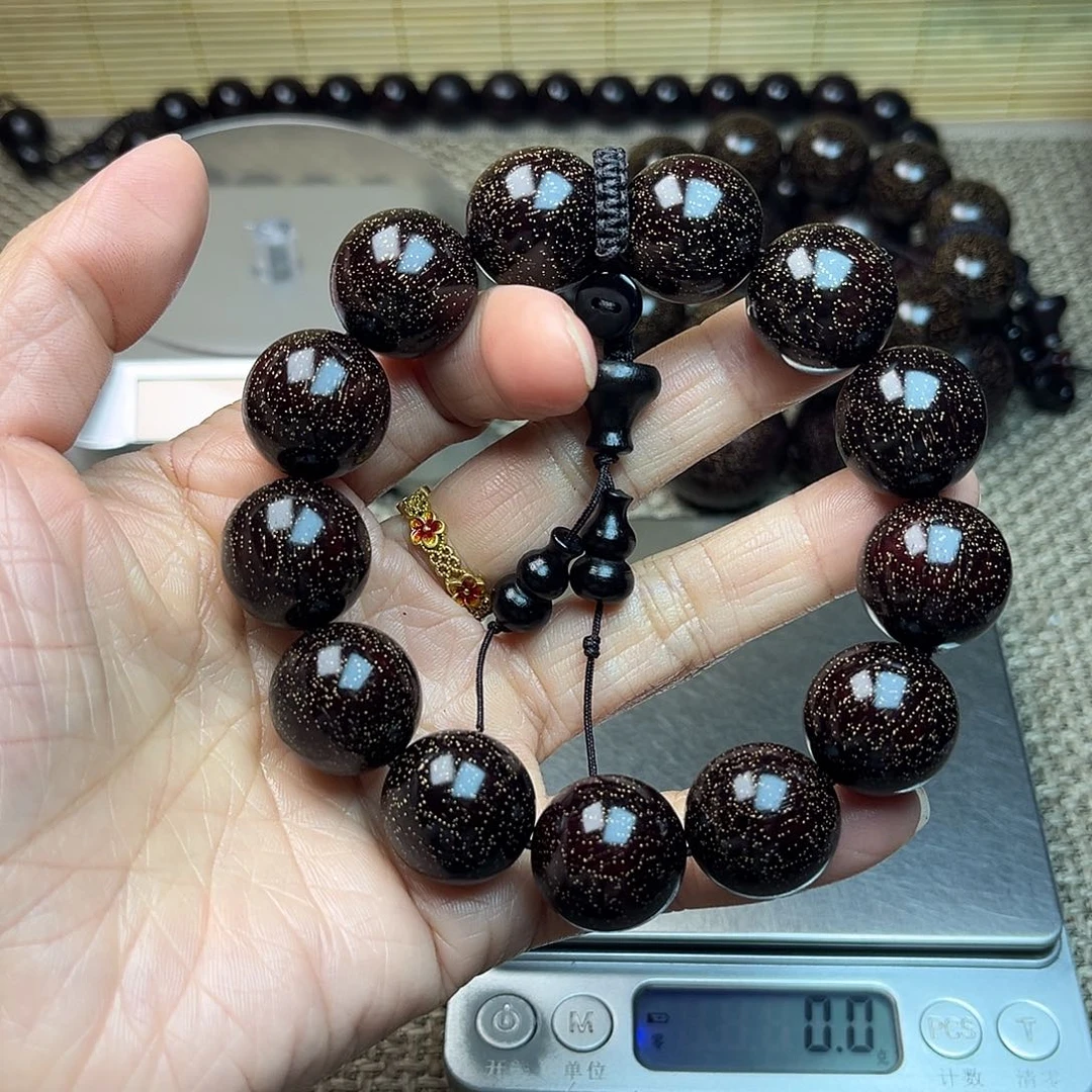 檀香紫檀（小叶紫檀）1.8 13颗 爆星