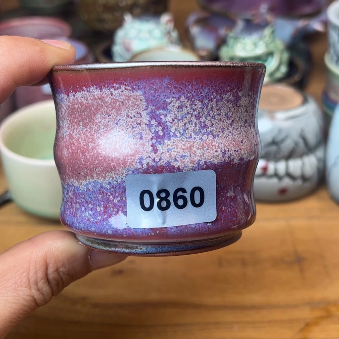 钧瓷杯子窑口自播原矿钧瓷32