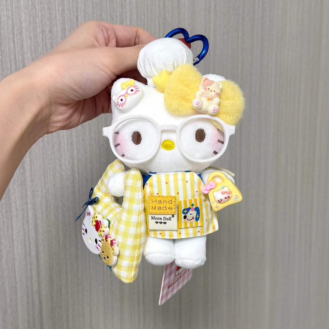 正版【小黄逛街】HelloKitty 可爱少女包包挂件车载摆件钥匙扣