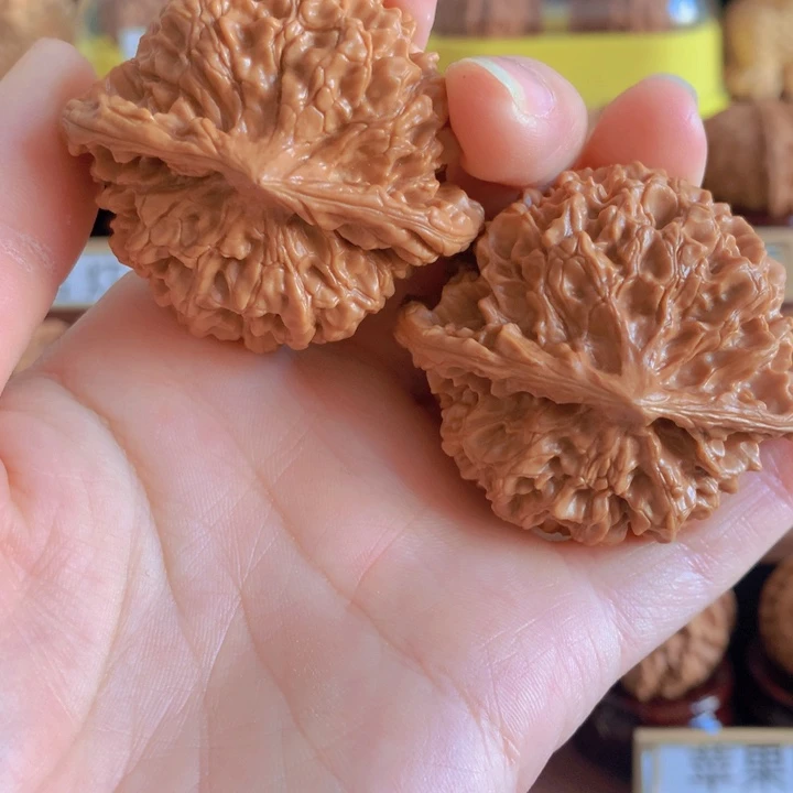 文玩核桃把件官帽49+