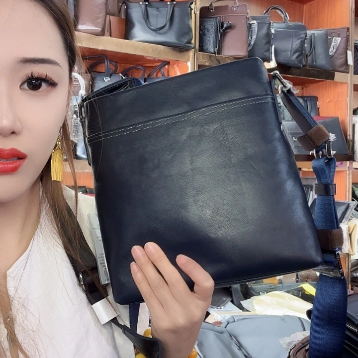 户***外头层牛皮男士休闲男士