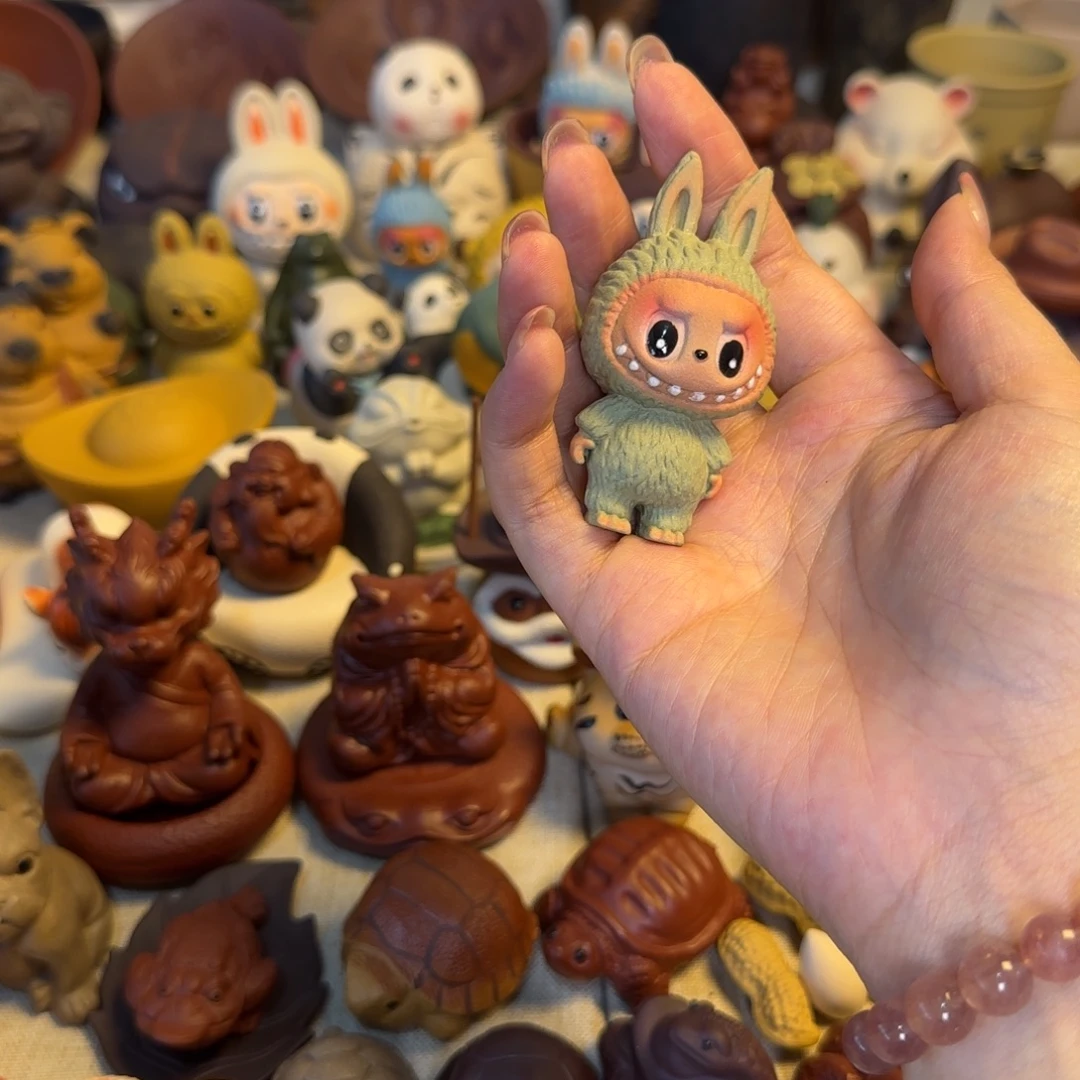 撒***o紫砂茶宠紫砂制作工艺流程