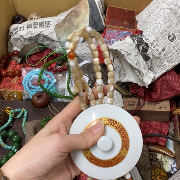 瓷片哈哈中古工艺品一件