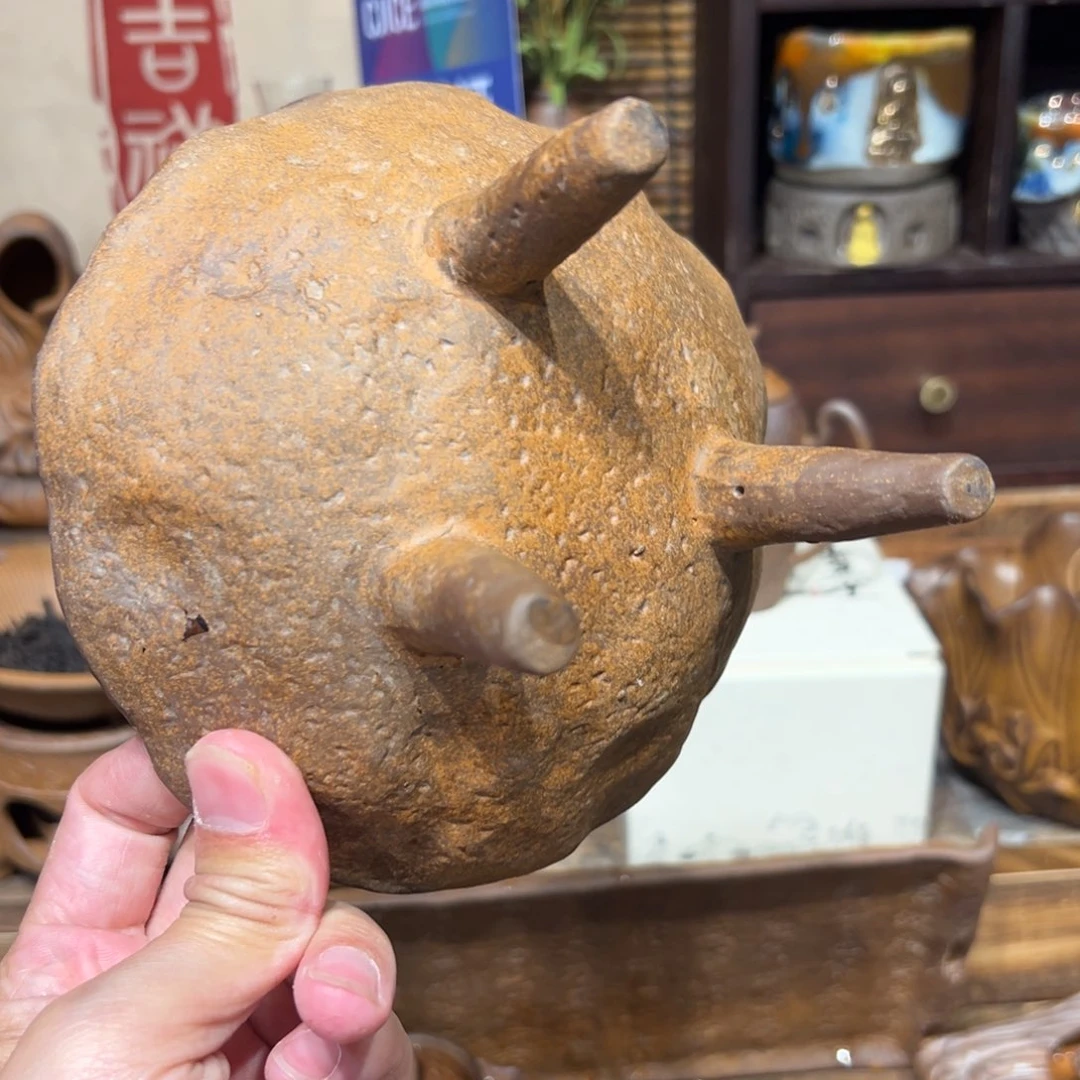复古风格老陶泥系列茶盘茶具摆件