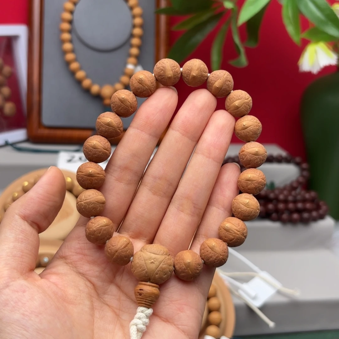 硬***孩凤眼菩提手串13左右素串