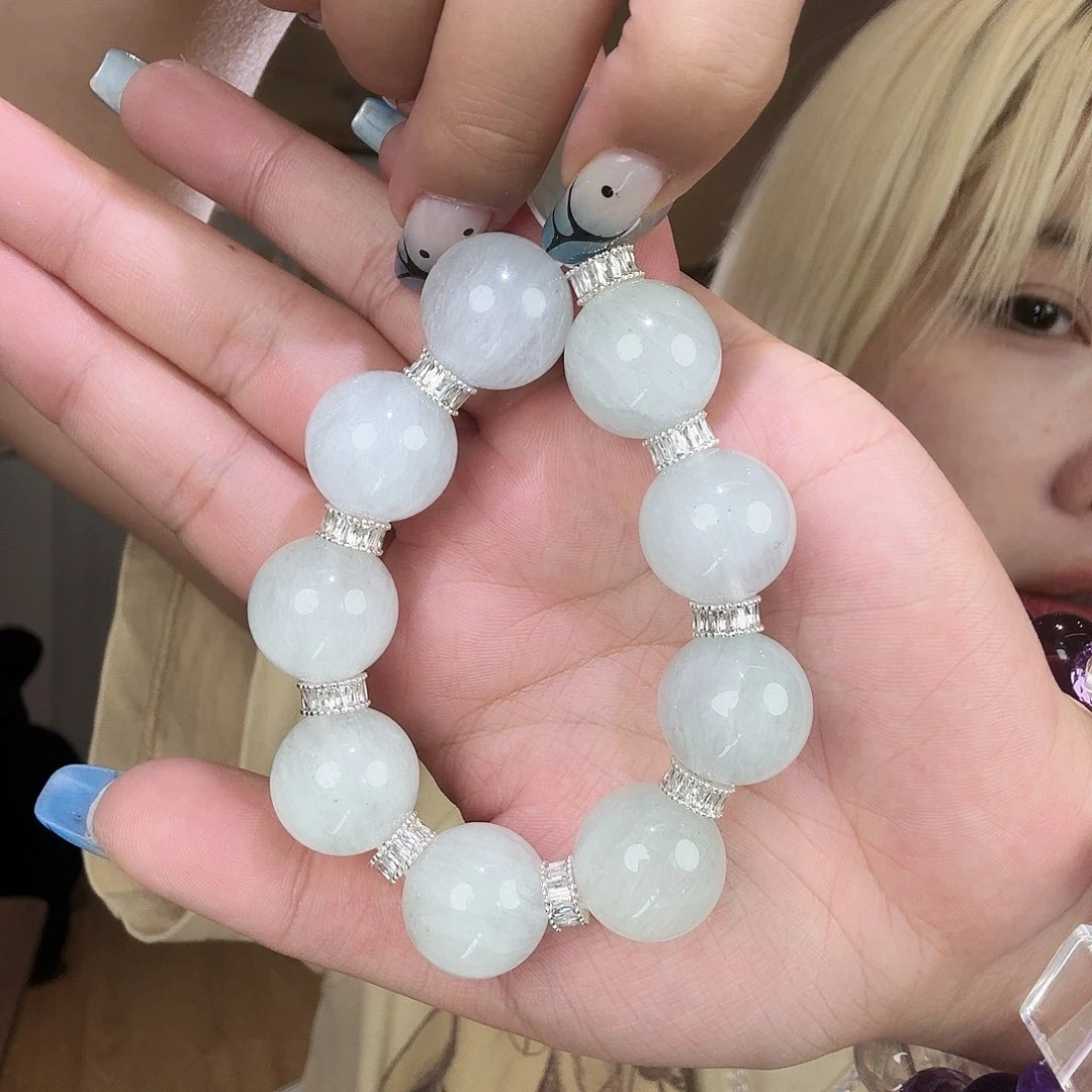 手链合金萤石小手围