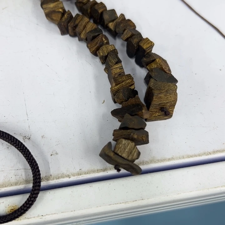沉香手串黄色158