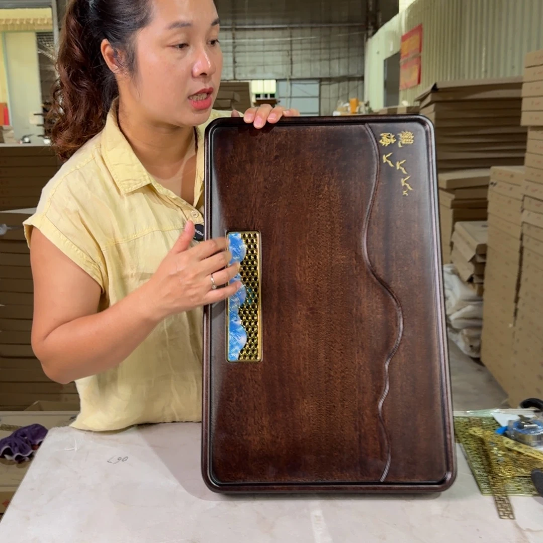 花梨木茶盘55*35尺寸