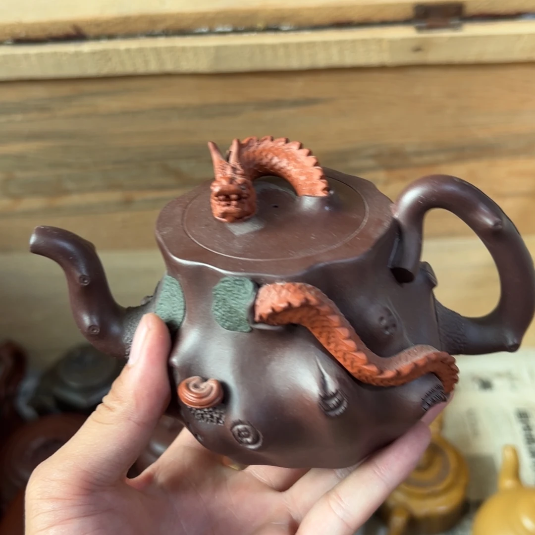 茶壶紫砂老厂紫砂壶一件！