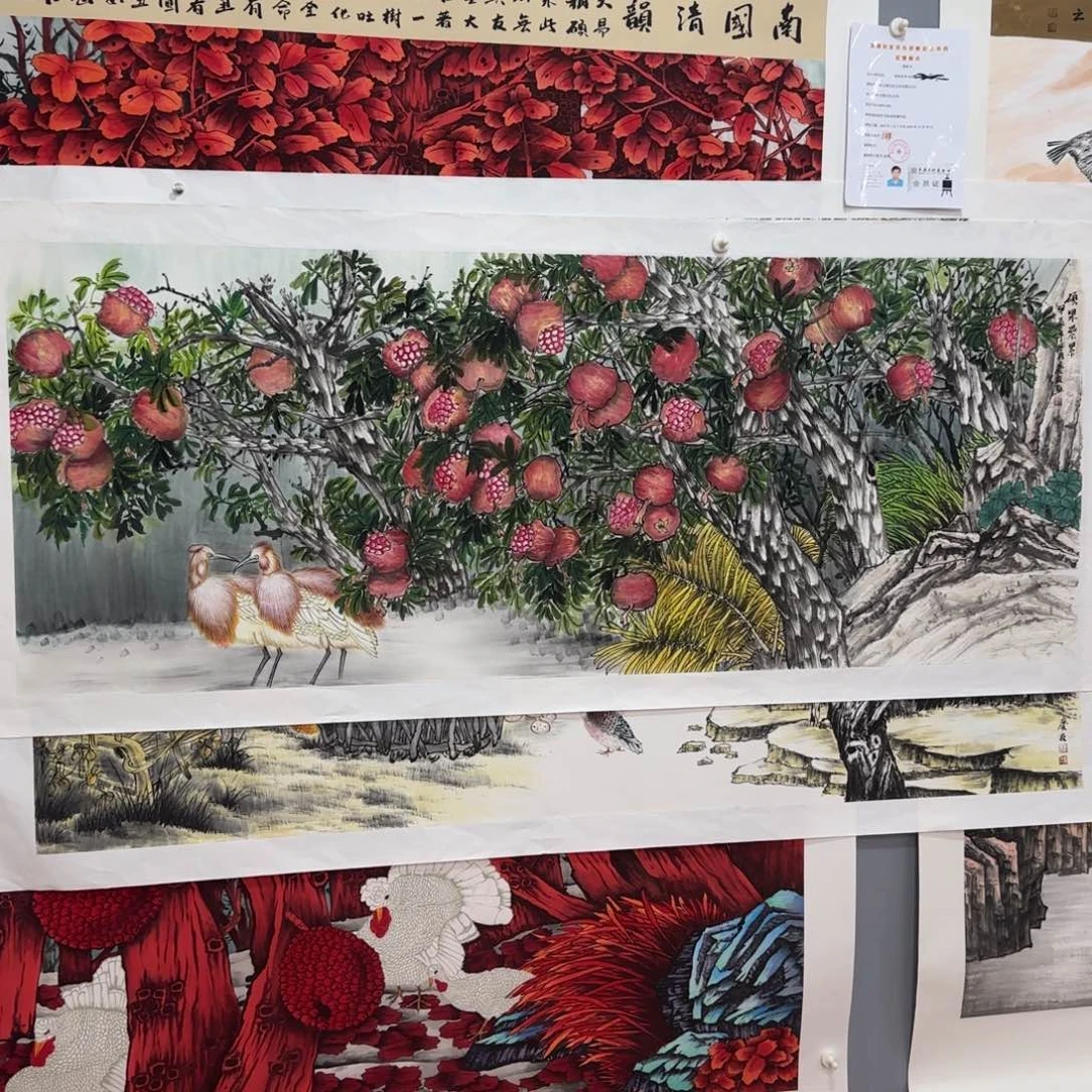 国画用****8国画李庆友老师精品国画