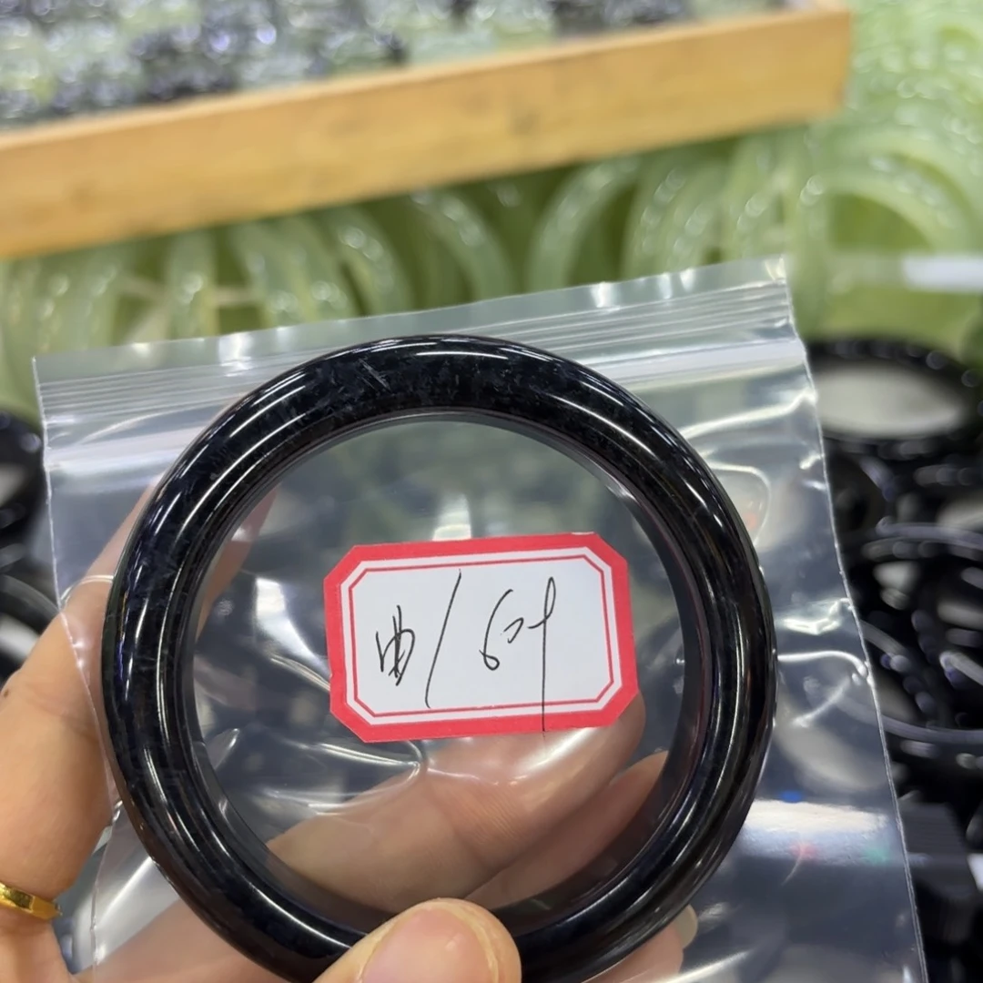 曲***课蛇纹石玉未镶嵌天然岫玉手镯